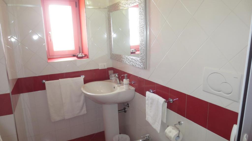 Koupelna v ubytování Antico Casale B&B