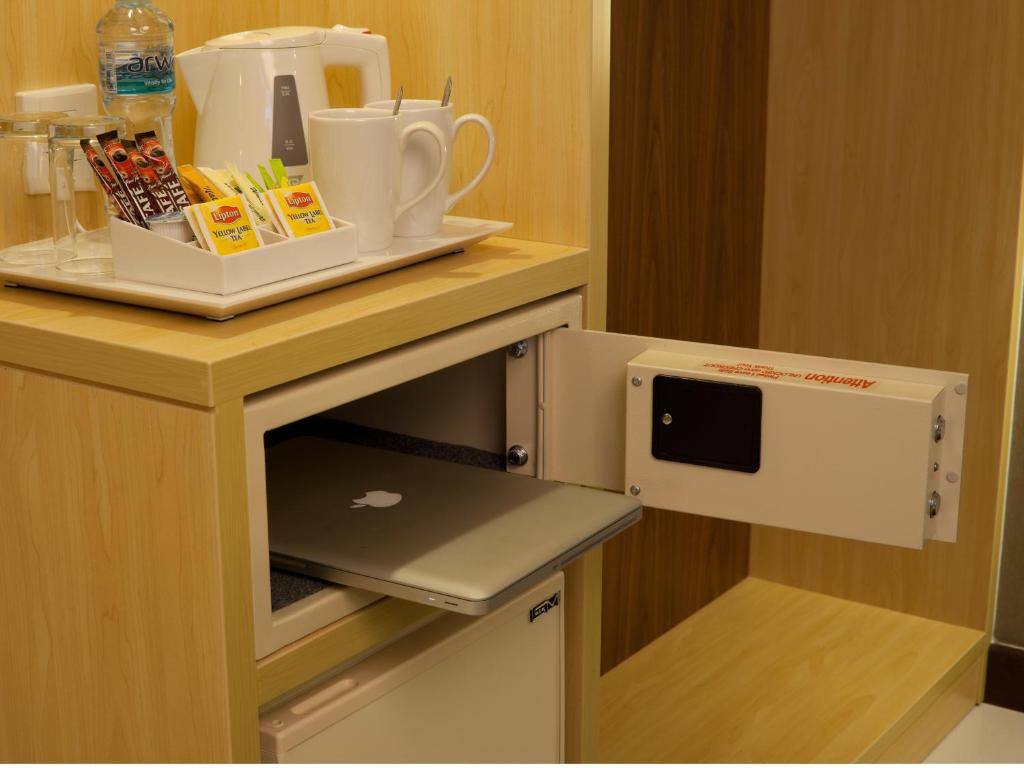 Kuchyň nebo kuchyňský kout v ubytování Citymax Hotel Al Barsha at the Mall