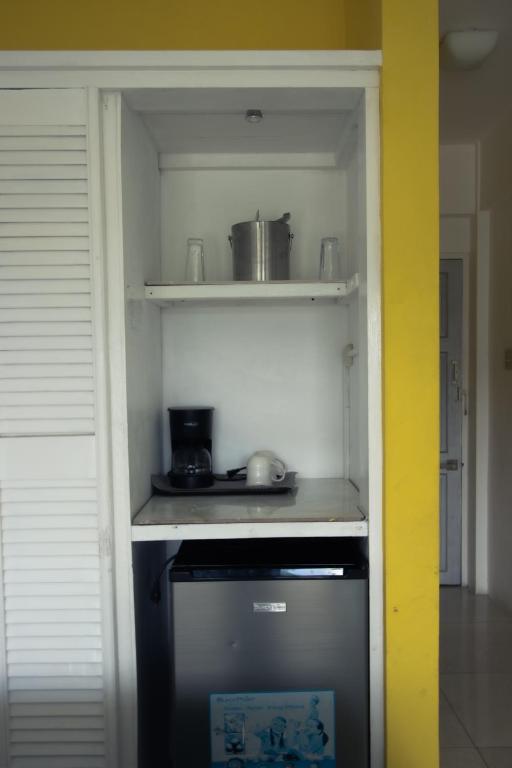 Una cocina o cocineta en Match Resort