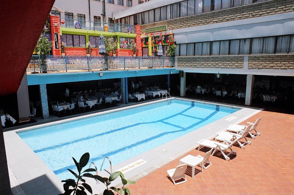 Bazén v ubytování Grand Imperial Hotel nebo v jeho okolí