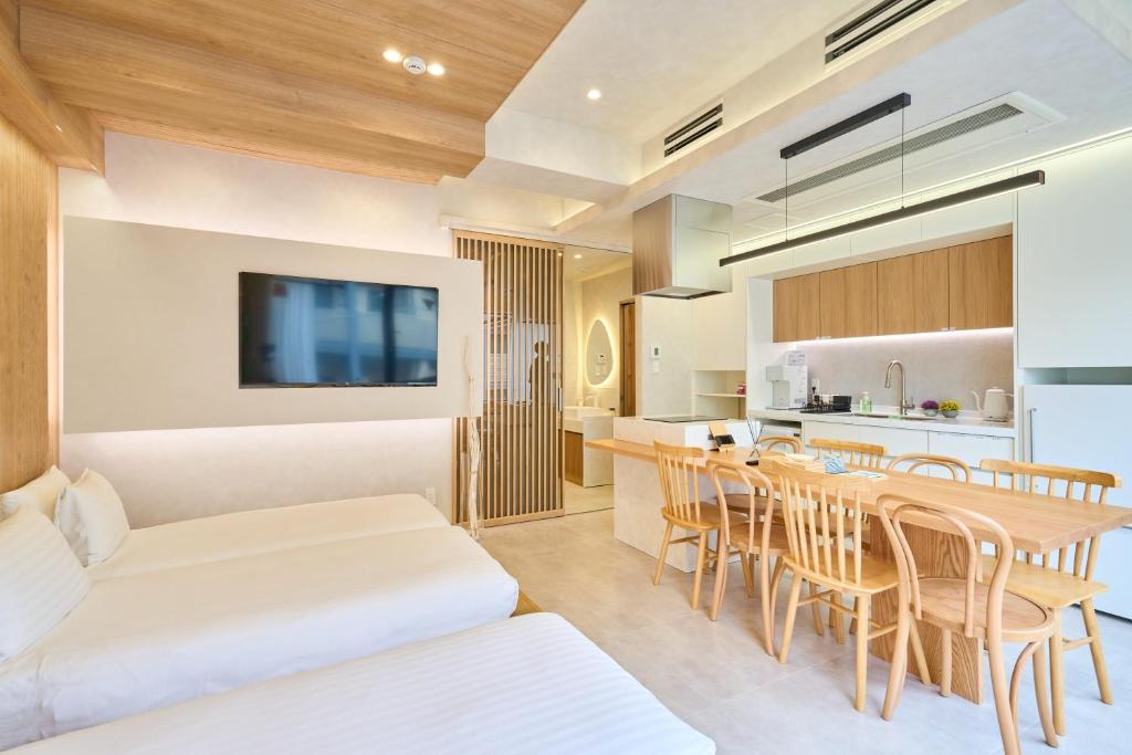 Køkken eller tekøkken på STAY ARI Arakicho B