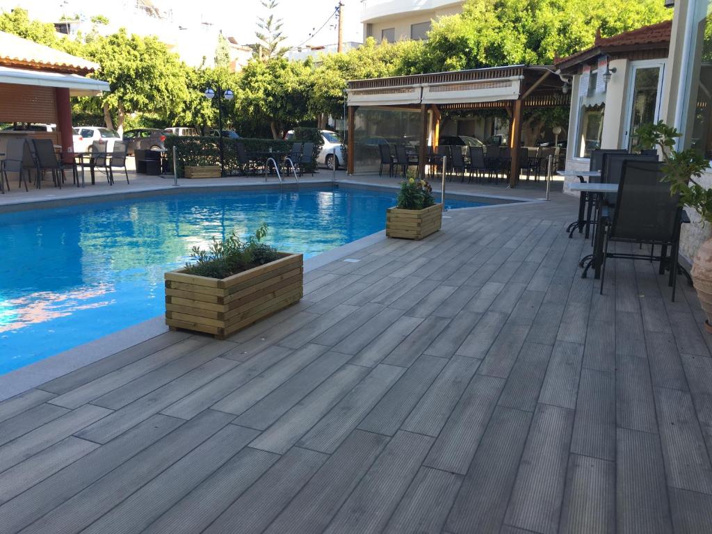 Bazén v ubytování Sofia Hotel nebo v jeho okolí
