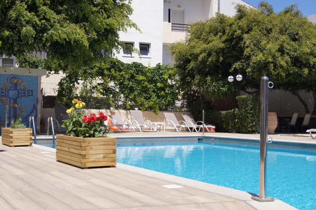 Bazén v ubytování Sofia Hotel nebo v jeho okolí
