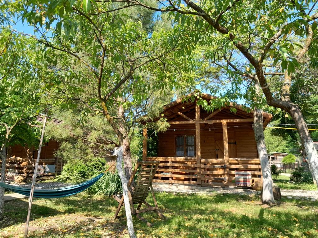 Zahrada ubytování Tiny houses Genacvale
