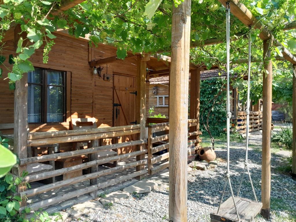 Zahrada ubytování Tiny houses Genacvale