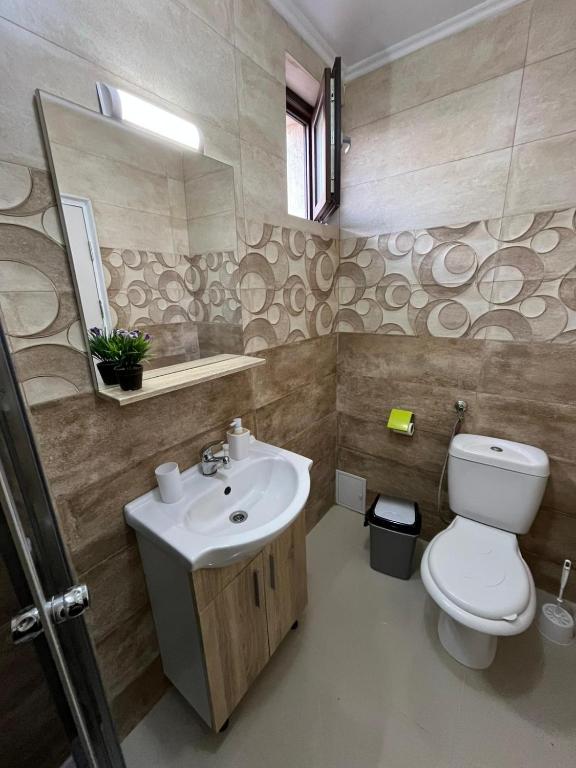 Koupelna v ubytování Casa Daymar 2 Mai