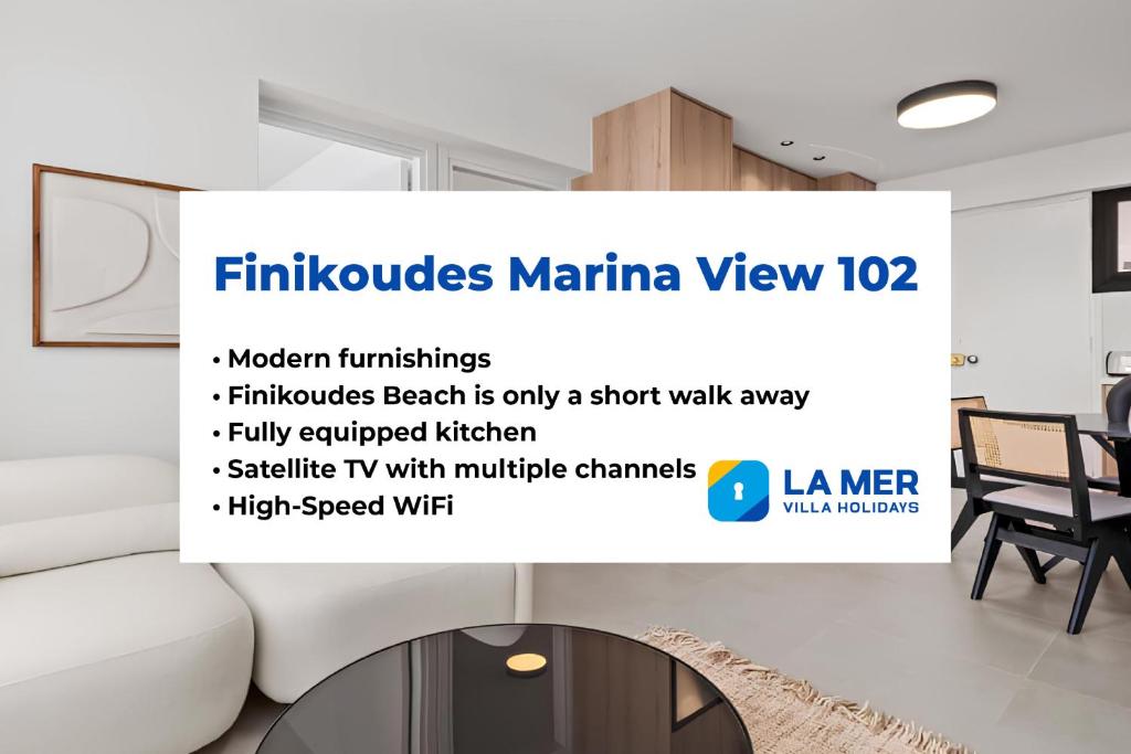 Finikoudes Marina View 102
