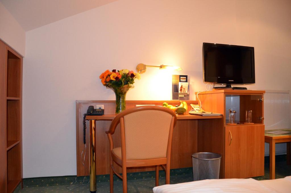 Hotel Haus am Park - Tweepersoonskamer Met Eigen Externe Badkamer