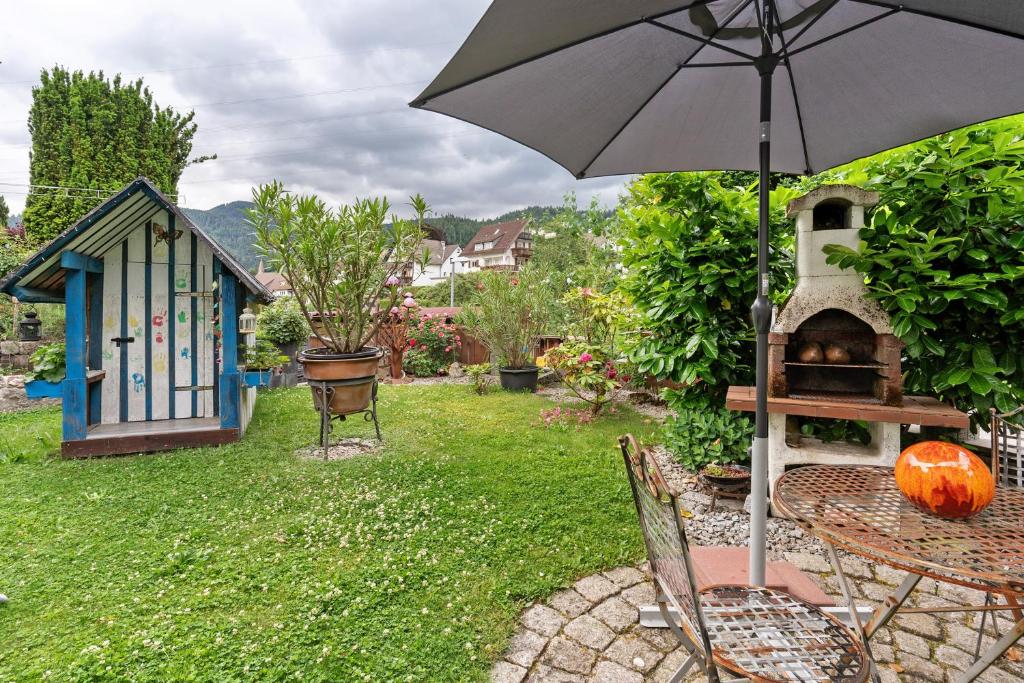 Zahrada ubytování Ferienwohnung Zapf