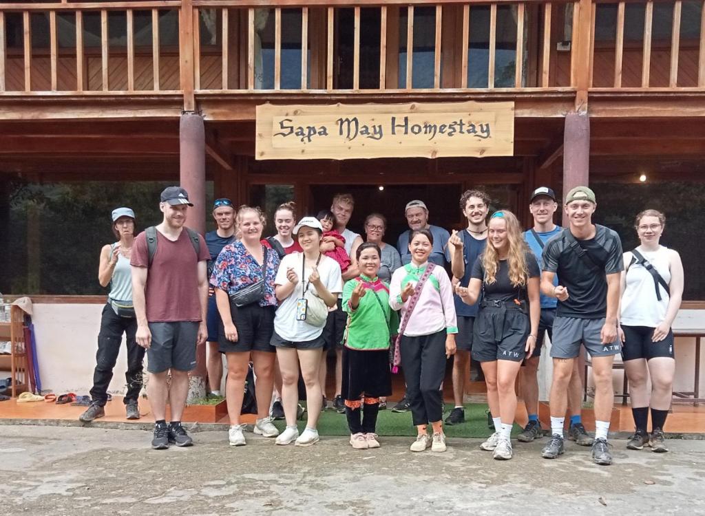Khách lưu trú tại Sapa May Homestay