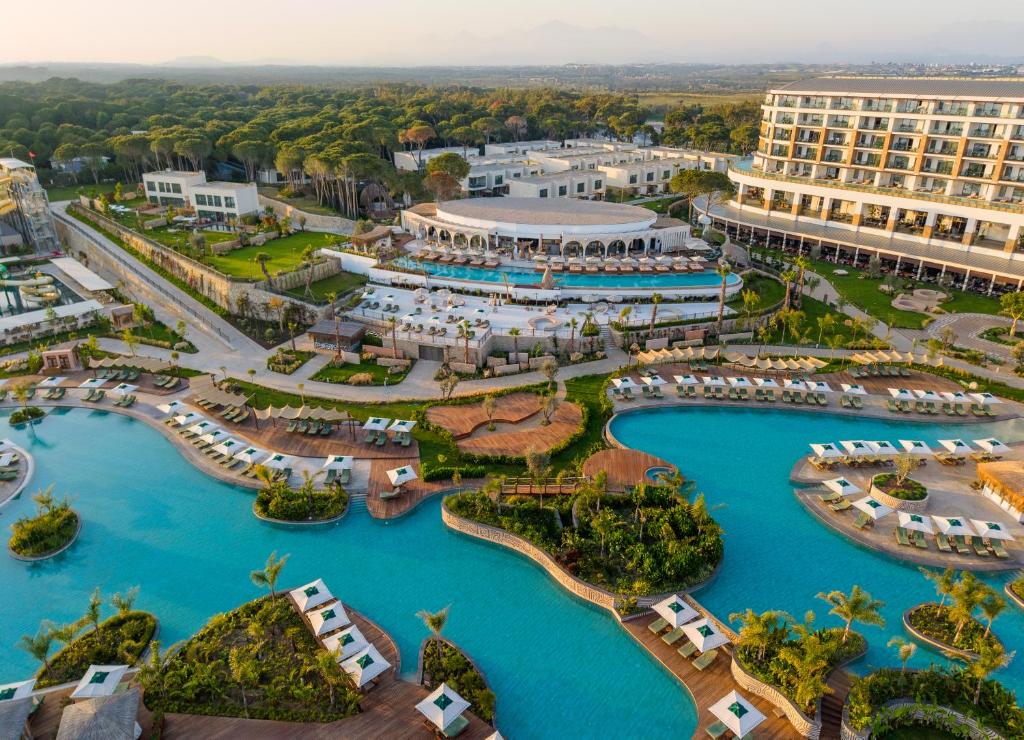 Bazén v ubytování Ethno Belek nebo v jeho okolí