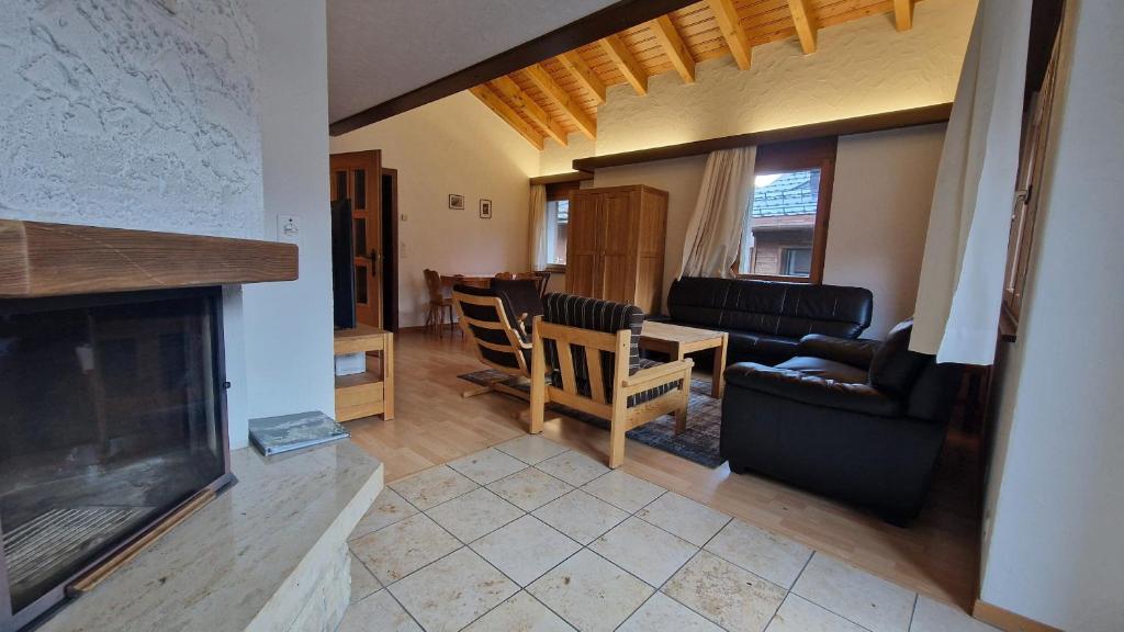 Posezení v ubytování Apartment Etzel