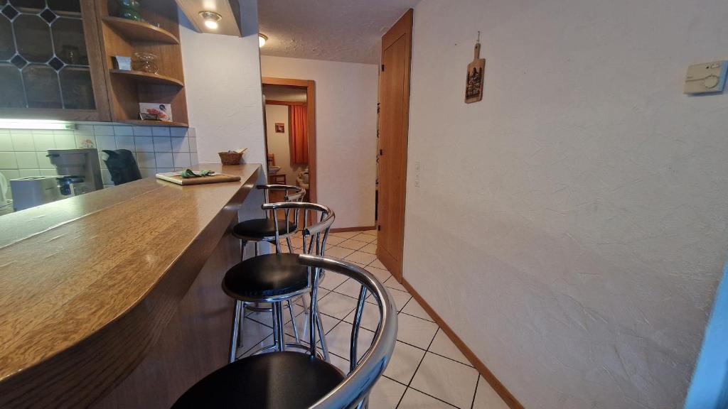 Kuchyň nebo kuchyňský kout v ubytování Apartment Etzel