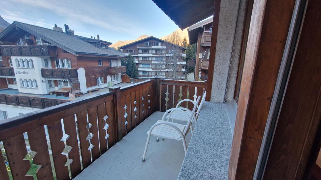 Balkón nebo terasa v ubytování Apartment Etzel