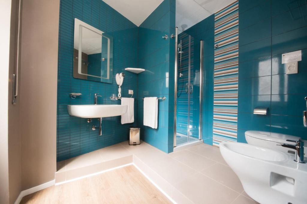 Łazienka w obiekcie B&B Fantasie Romane