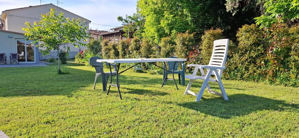 Zahrada ubytování Al Cortile Tranquillo