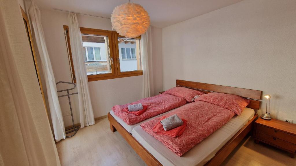 Postel nebo postele na pokoji v ubytování Serac 1. Stock