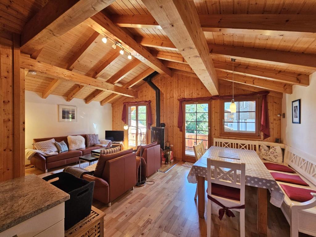 Posezení v ubytování Chalet Flair