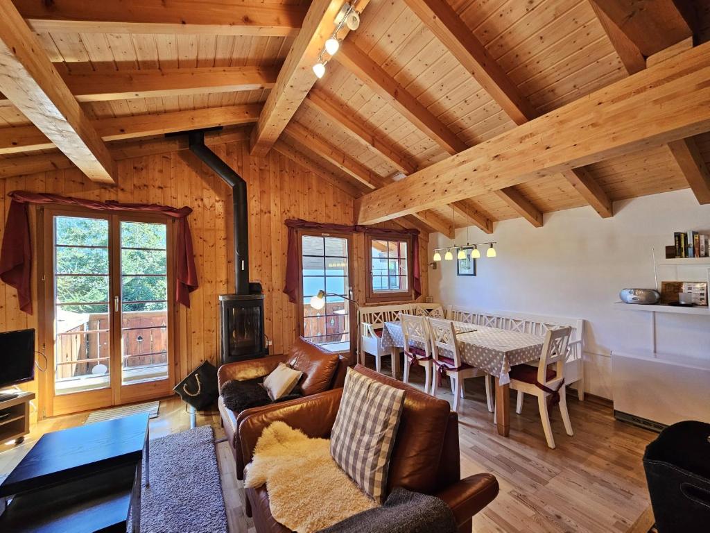 Posezení v ubytování Chalet Flair