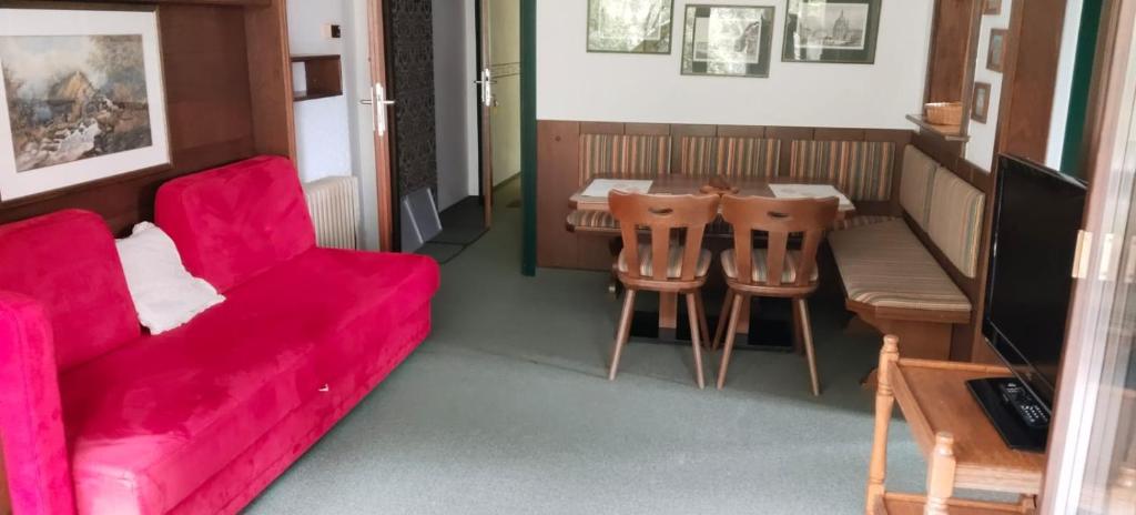 Posezení v ubytování Jugend- und Familiengästehaus Heiligenblut