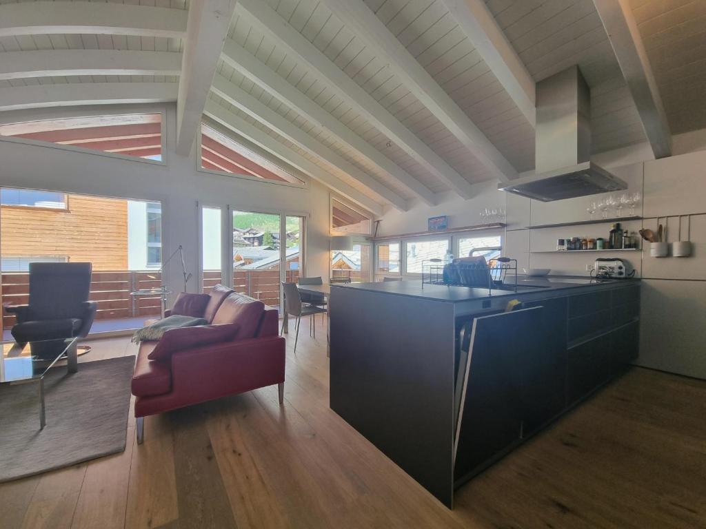Kuchyň nebo kuchyňský kout v ubytování Duplex Apartment Bella Coppia