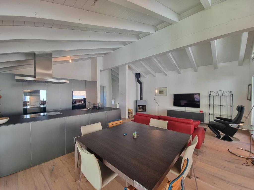 TV a/nebo společenská místnost v ubytování Duplex Apartment Bella Coppia