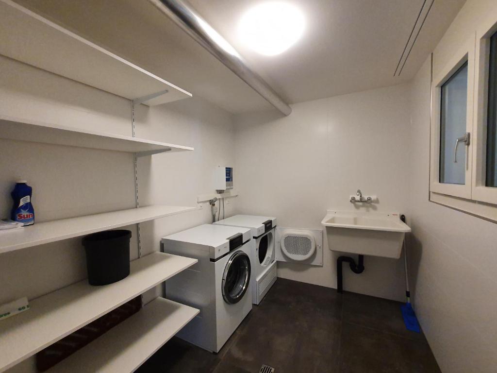 Kuchyň nebo kuchyňský kout v ubytování Duplex Apartment Bella Coppia