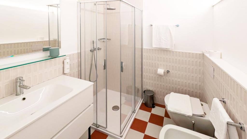 Een badkamer bij Residence la Limonera
