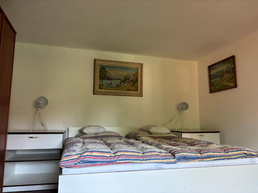 Postel nebo postele na pokoji v ubytování Guest House Hartenberg