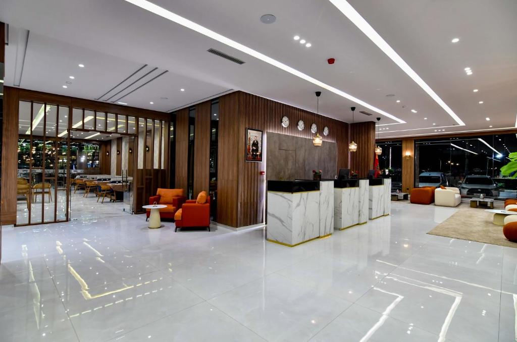 Posezení v ubytování Luxury hotel