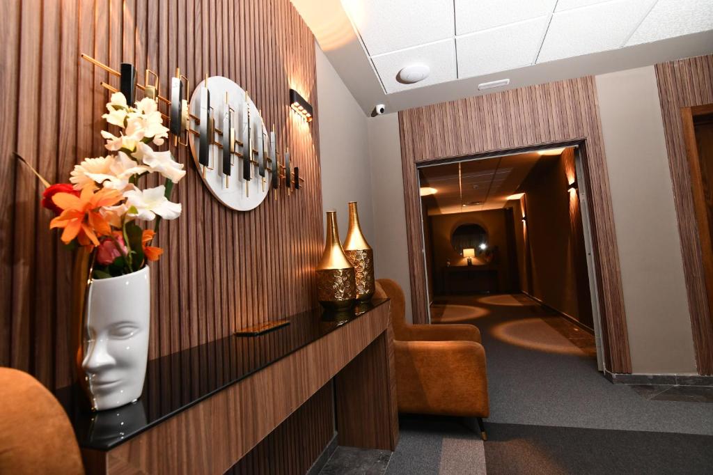 Posezení v ubytování Luxury hotel