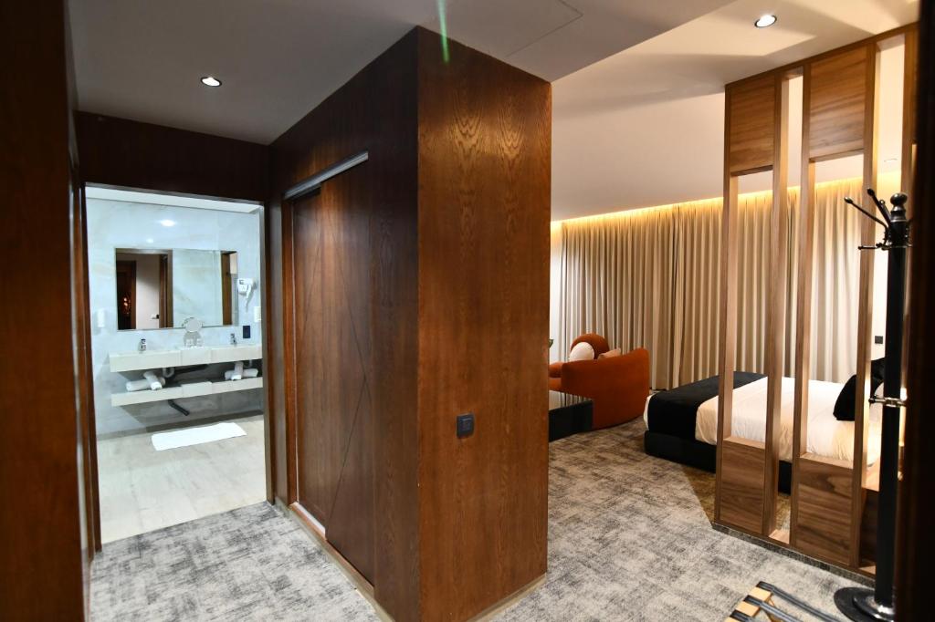 Posezení v ubytování Luxury hotel