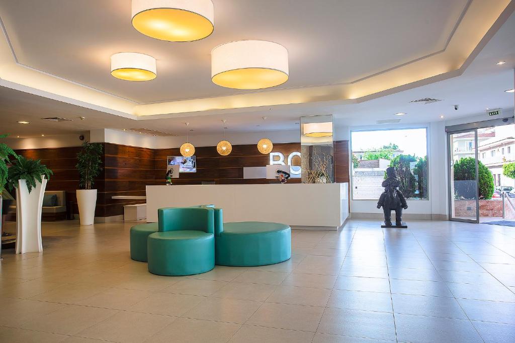 Lobby alebo recepcia v ubytovaní BQ Can Picafort Hotel