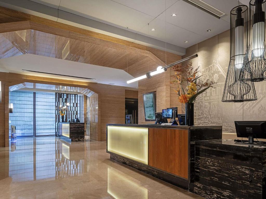 Vstupní hala nebo recepce v ubytování Pullman Shanghai Jingan