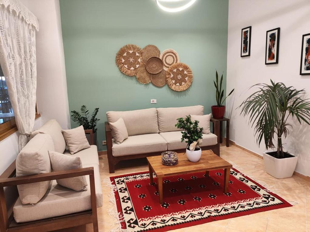 Posezení v ubytování Doko Hotel