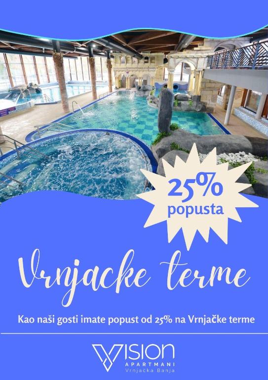 Bazén v ubytování Vision apartmani Goč nebo v jeho okolí