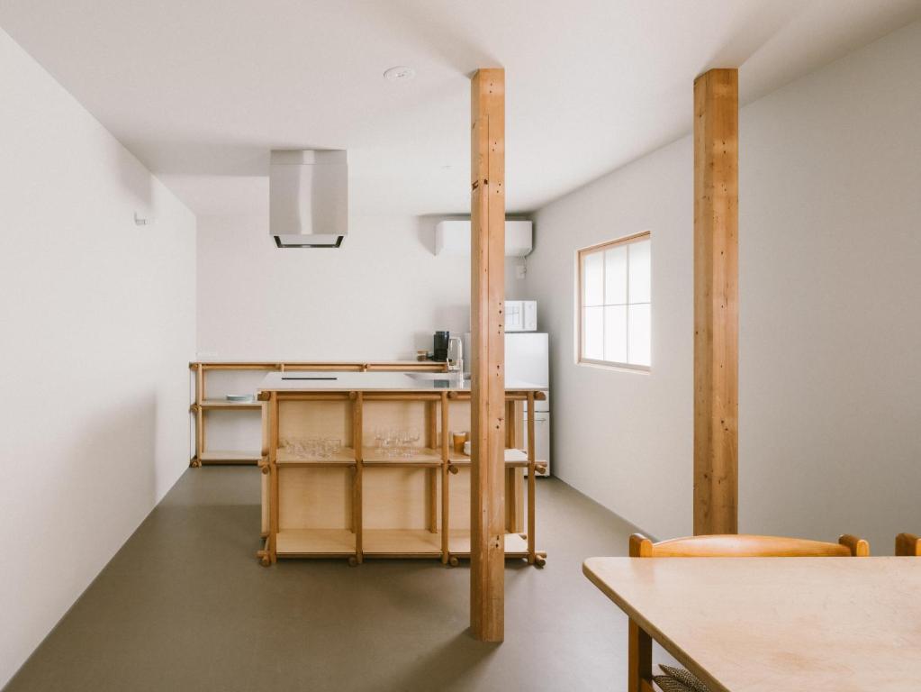 Kuchyň nebo kuchyňský kout v ubytování YALDA apartment