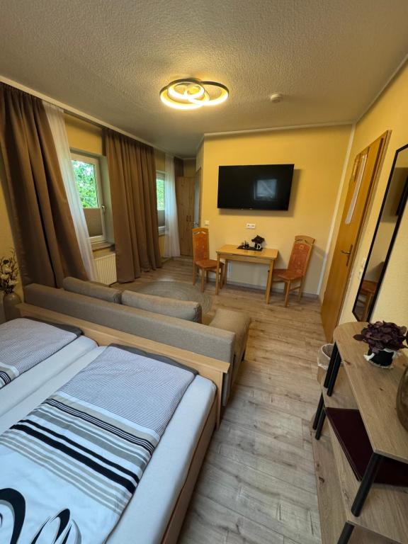 Gaststätte Zum Torkrug - Habitación Doble Con Baño Privado