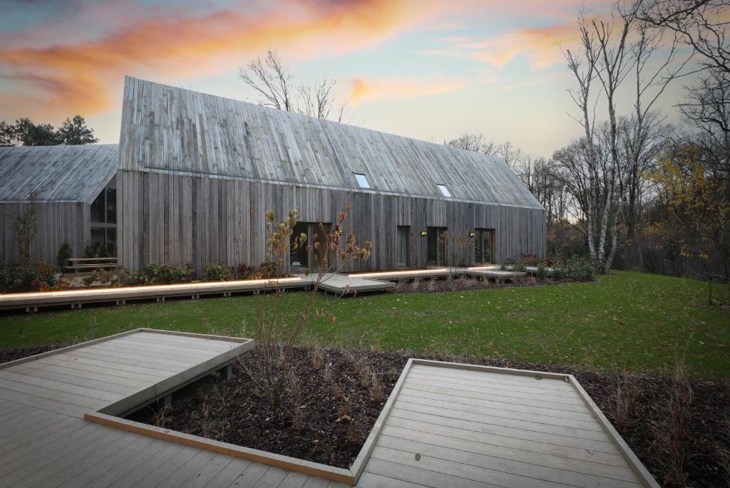 Zahrada ubytování Woodz Lodges