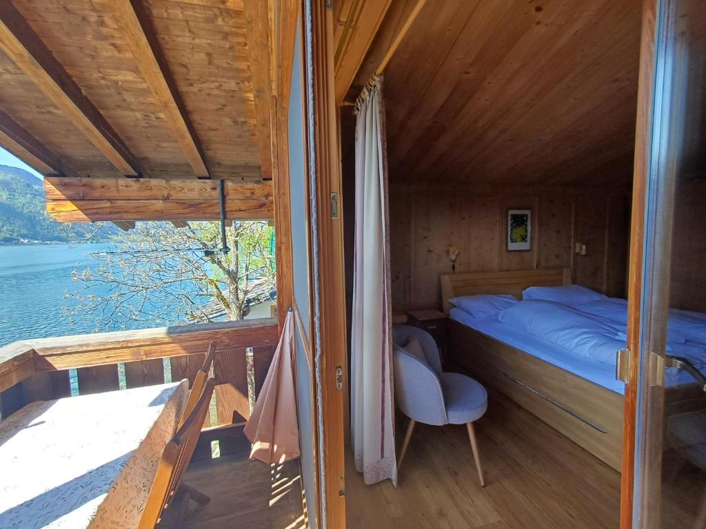 Posteľ alebo postele v izbe v ubytovaní Waterfront Apartments Zell am See - Steinbock Lodges