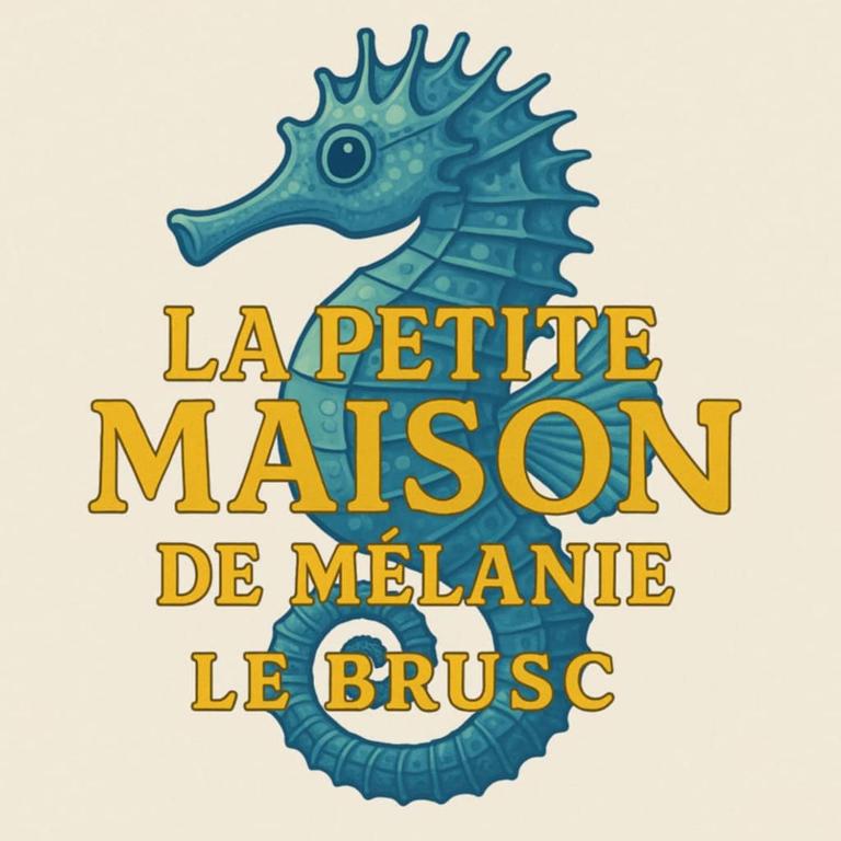 un signe pour le petit marion être mélamine le bruise dans l'établissement La Petite Maison De Melanie 30m mer, à Six-Fours-les-Plages