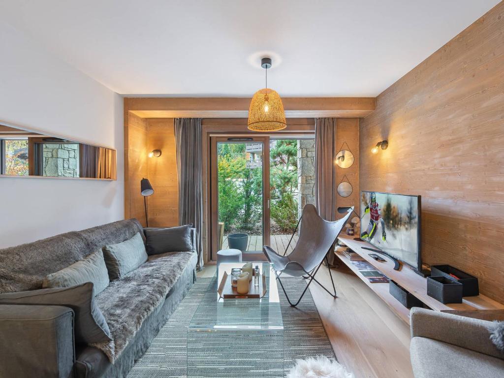 Fotografia z galérie ubytovania Appartement cosy à Rochebrune, piscine et parking - FR-1-569-58 v destinácii Megève