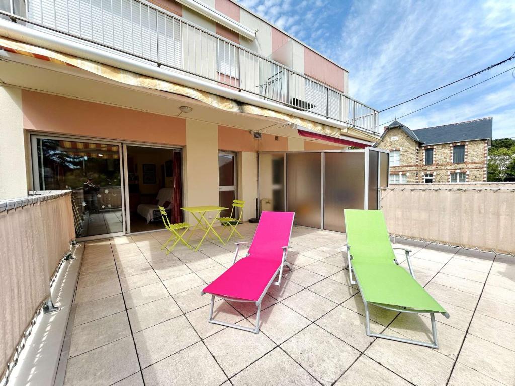 Appartement 2 chambres avec terrasse et parking à La Baule, proche plage - FR-1-245-218