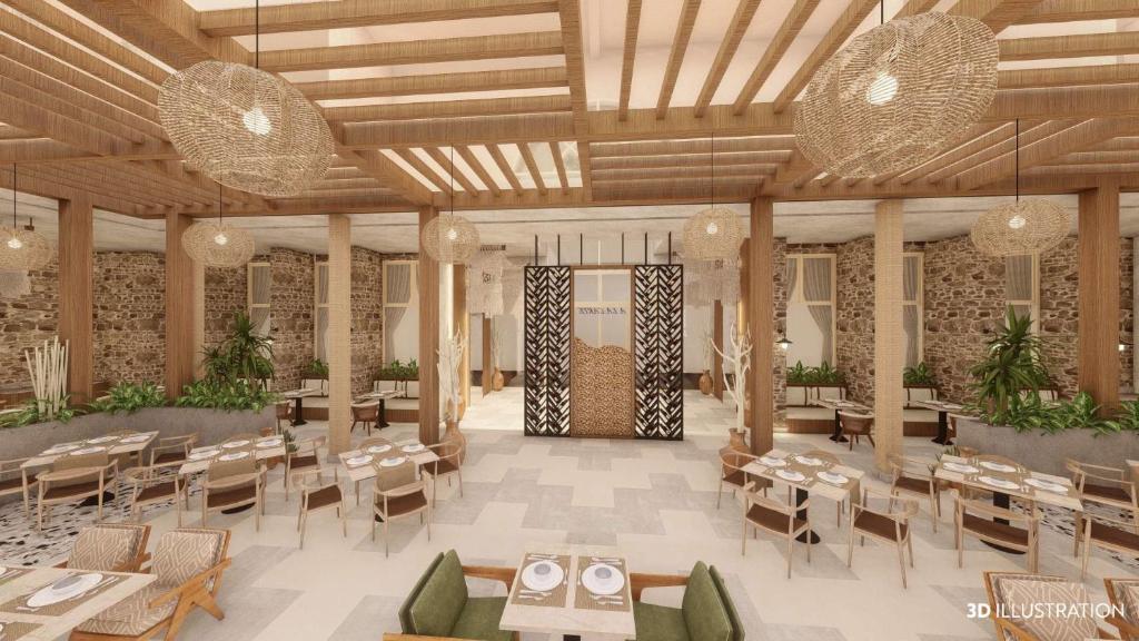 A restaurant or other place to eat at The Norm Oriental Kemer
