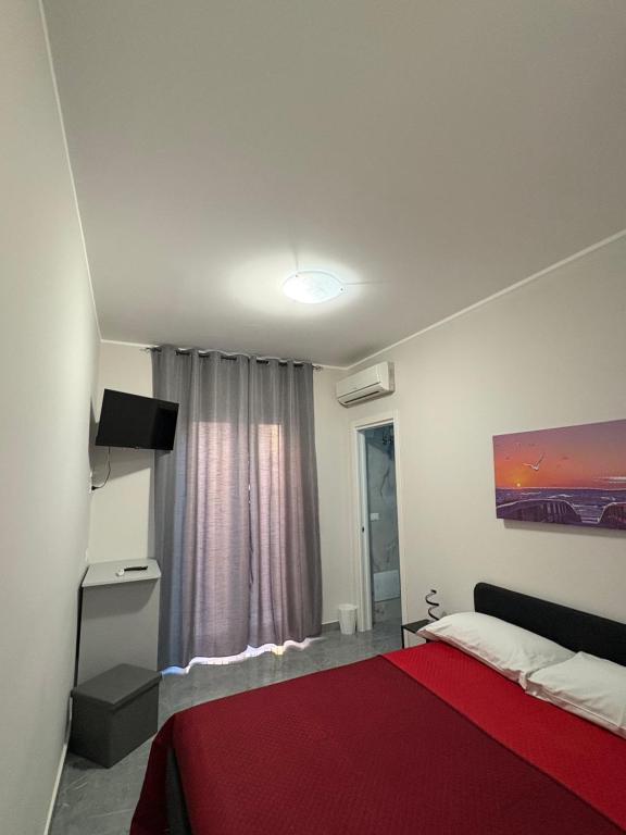 Postel nebo postele na pokoji v ubytování Waterfront B&B
