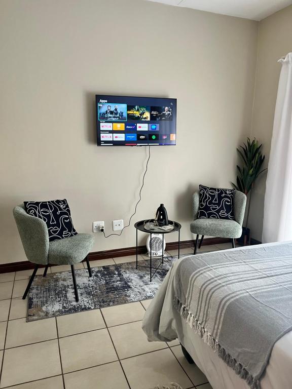 TV a/nebo společenská místnost v ubytování Apartel 477 on Bains