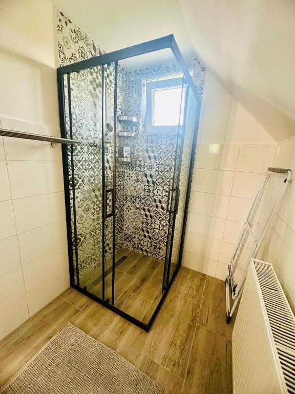 Kúpeľňa v ubytovaní Vizililiom Vendégház
