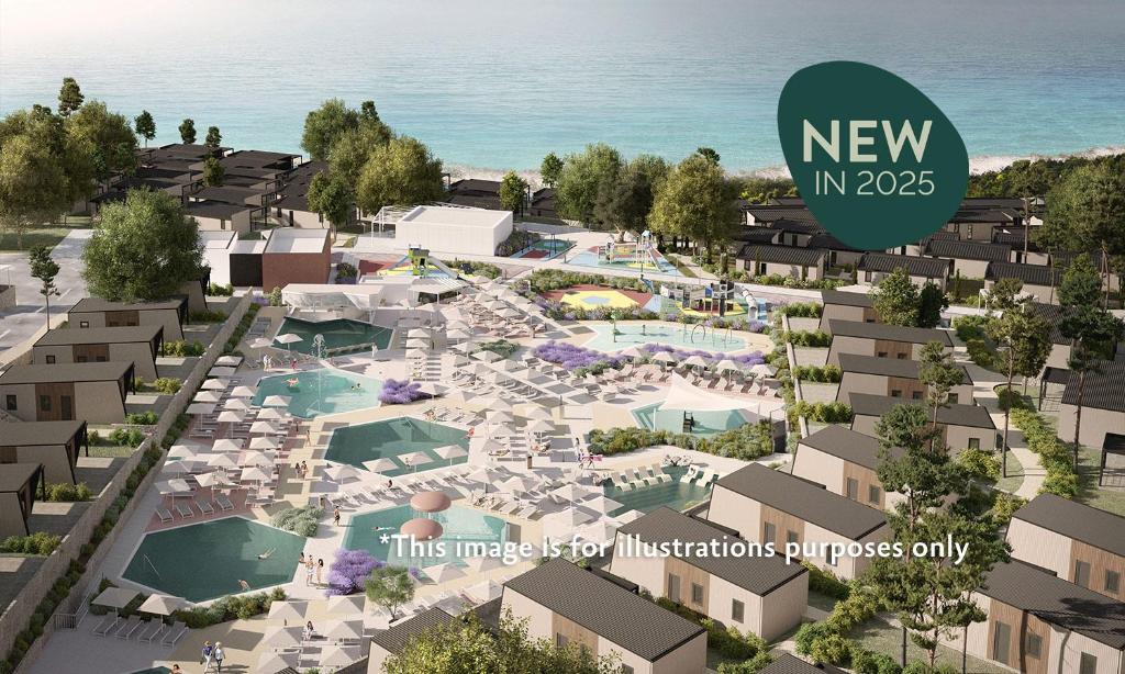 Bazén v ubytování Aminess Style Glamping Villas & Holiday Homes Atea nebo v jeho okolí