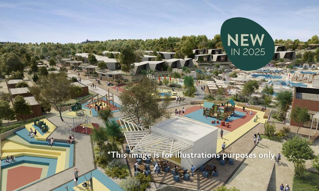 Bazén v ubytování Aminess Style Glamping Villas & Holiday Homes Atea nebo v jeho okolí