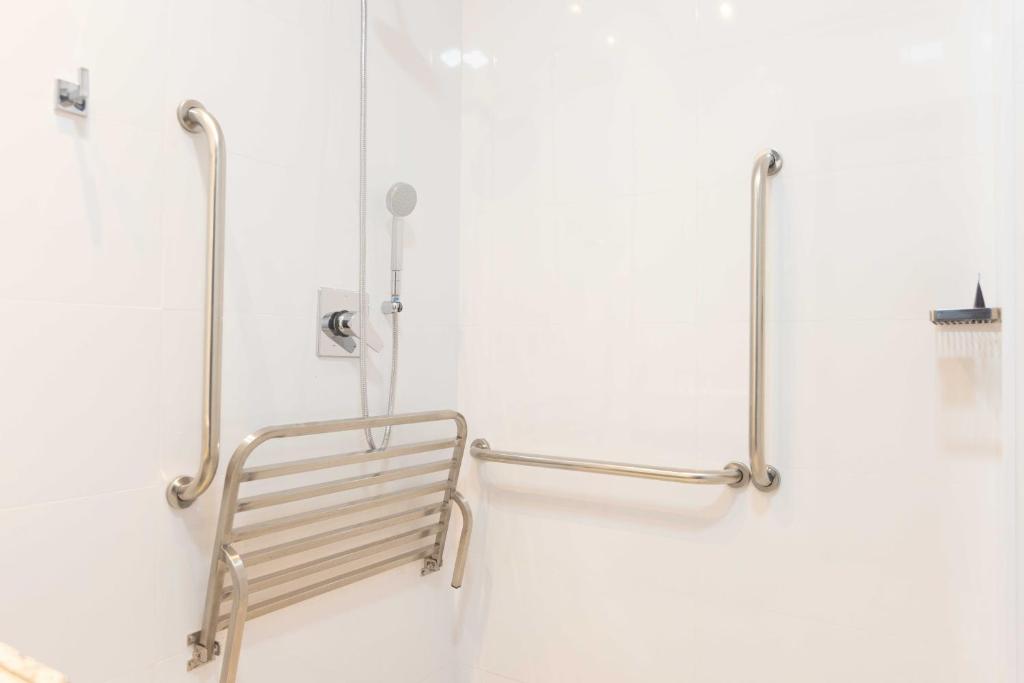 Koupelna v ubytování Rota 44 Hotel